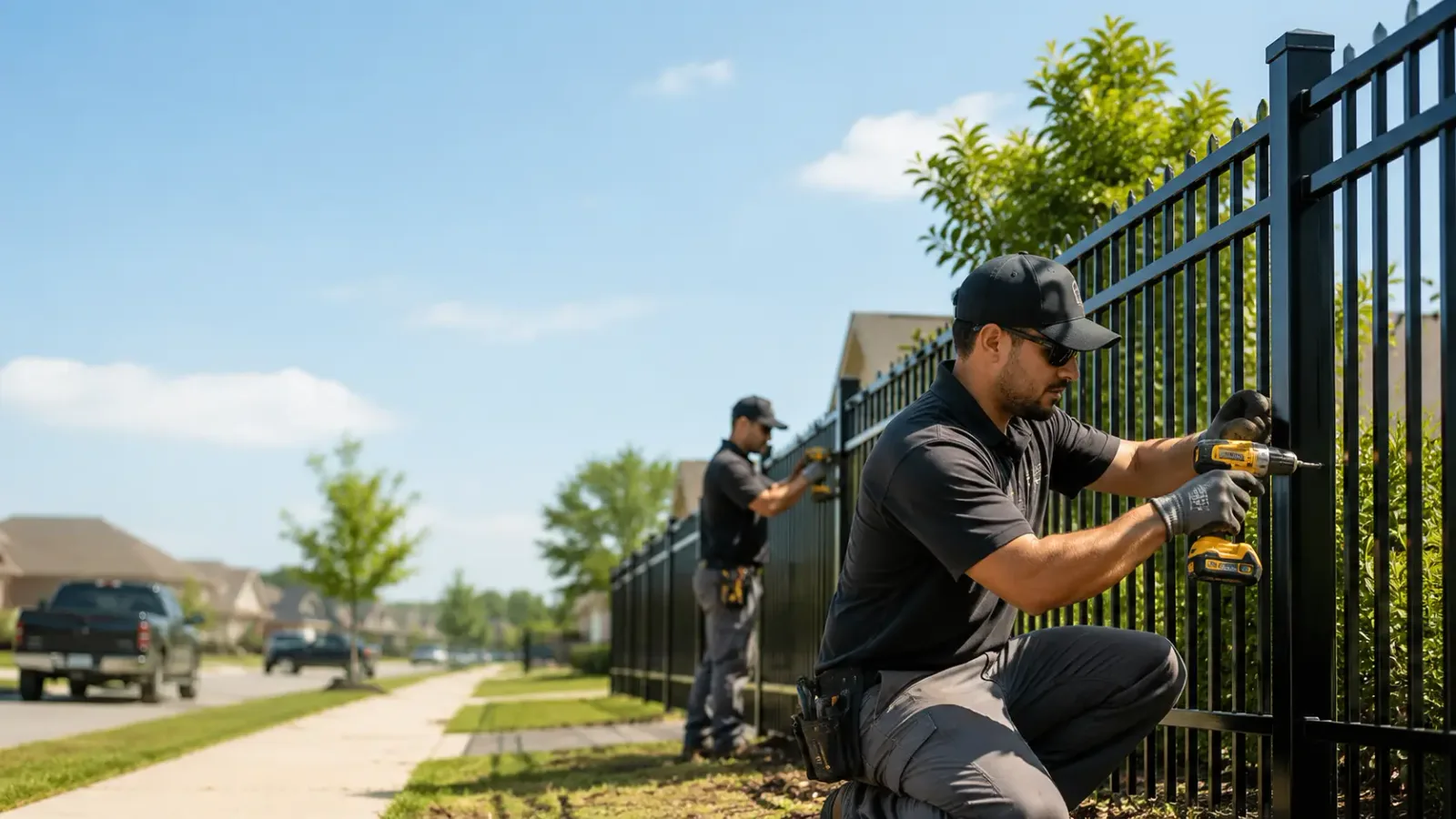 Metal Fence Installation in Webster, NC
